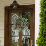 24" Eucalyptus Wreath | Handcrafted Greenery | Perfect for Indoor/Outdoor, All-Season Decor | Lifelike & Durable