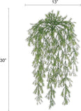 All Weather Artificial Hanging Springeri Plant with 9 Branches - 31"