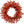 Orange Hawthorn Berry Wreath with Autumn Accents - 18" - 
    Orange