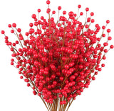17" Red Berry Spray Stems with 35 Berries (12 Pack), Floral Home by Artificial Flowers