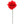 Silk Rose Picks, Box of 50 - 3" Blooms, 8" Stems - 
    Red