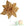 Gold Artificial Glitter Poinsettia Pick - 8.5" - 
    Gold