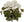 UV-Resistant Artificial Geranium Bush - 18" - 
    White
