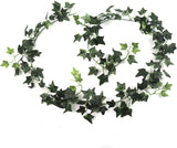 6-Foot Green English Ivy Garland – Realistic Artificial Greenery for Weddings, Home & Outdoor Decor