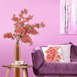 Pink Cherry Blossom Branch Sprays with Lifelike Silk Flowers (3 Pack) - 30", Floral Home by Artificial Flowers