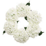 Fake Hydrangea Wreath - 18"