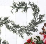 75" Iced Frasier Artificial Garland