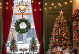 Artificial Green Christmas Pine Garland, 22 Inch Holiday Greenery for Mantel, Staircase & Doorway