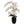 25 Inch Phalaenopsis Orchid Floral Arrangement in Decorative White Ceramic Vase. 17... - 
    Black Vase
