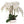 White Phalaenopsis Orchid in Designer Bowl - 
    White Vase