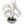 Artificial 24.8" Phalaenopsis Orchid in White Pot - 
    White Vase