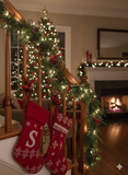 6' Waterproof Christmas Garland Real Touch Soft Cedar