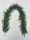 6' Waterproof Christmas Garland Real Touch Soft Cedar