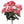 Artificial Geranium Bush - 18" - 
    Pink