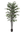 Faux Black Bamboo Tree with 1872 Leaves - 7' - 
    Green