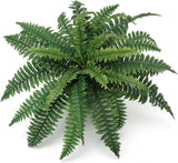 28" Boston Fern Plant with 25 Silk Fronds
