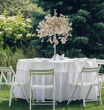 White Artificial Cherry Blossom Branches, Set of 6