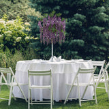 69" Purple Artificial Wisteria – Silk Hanging Vine for Wedding Arches, Backdrops & Home Decor