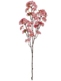36" Pink Cherry Blossom Spray, 36-Inch, with Silk Flowers Pack of 1, Floral Home by Artificial Flowers