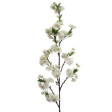 42" White Dogwood Spray, 42-Inch, Silk Flowers, Indoor Use, Floral Sprays Pack of 1, Floral Home by Artificial Flowers