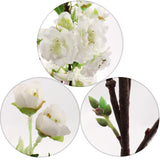 42" White Dogwood Spray, 42-Inch, Silk Flowers, Indoor Use, Floral Sprays Pack of 1, Floral Home by Artificial Flowers