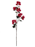 47" Fuchsia Bougainvillea Spray with Silk Flowers Pack of 3, Floral Home by Artificial Flowers