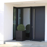 31" Luxurious UV-Protected Boxwood Ball Topiary - Artificial Indoor/Outdoor Foliage Decor, Ideal for Modern Home & Garden Styling, Floral Home by Artificial Flowers