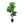 Artificial Fiddle Leaf Fig Tree in Black Pot with 26 Leaves - 56" - 
    Green