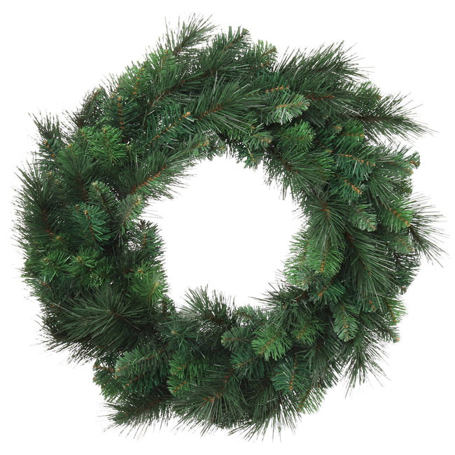 Fake Northern Spruce Pine Christmas Wreath - 24"