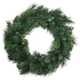 Fake Northern Spruce Pine Christmas Wreath - 24"
