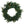 Fake Angel Pine Wreath with Cone - 24" - 
    Green