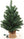 Pre-Lit Faux Northern Spruce Christmas Tree with Burlap Base - 2' - 
    Green