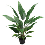 3ft Spathiphyllum Plant In Black Pot, Floral Home by Artificial Flowers