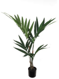 Artificial Kentia Palm Trees with 38 Leaves in Pots - 3'