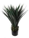 36" Artificial Agave Plant with 50 Leaves in Pot - Lifelike Indoor Greenery for Home & Office Decor, Floral Home by Artificial Flowers