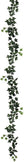 Artificial Mini English Ivy Garland - 6' - 
    Green and White