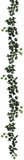 Artificial Mini English Ivy Garland - 6'