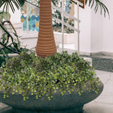 Faux Hanging English Ivy Bush with 204 Silk Leaves- 19"