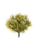 UV-Resistant Yellow Boxwood Bush for Indoor/Outdoor Use (24 Pack) - 14.5