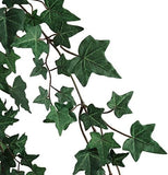 Artificial Hanging Ivy Plant 38", 701 Needlepoint Leaves, Indoor/Outdoor