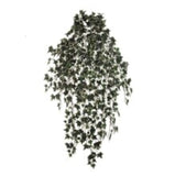 Artificial Hanging Green White Ivy Plant- 38", Floral Home by Artificial Flowers