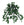 Faux Mini English Ivy Bush with 176 Leaves - 13" - 
    Green