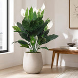 Faux Spathiphyllum Plant - 35"