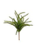 Elegant 17" Cedar Bush Set, 12 Pieces - Rich Green Indoor/Outdoor Decorative Plant, Ideal for Home Enhancement and Garden Splendor
