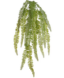 2PC 30" Fern Hanging Bush Faux