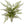 Artificial Leather Leaf Faux Bush 17", Indoor Home Decor - 
    Green