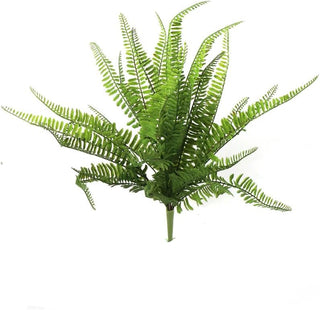 Artificial Boston Fern 22", 30 Silk Fronds, 28" Wide, Set of 2