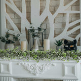 Artificial Eucalyptus Garland 6 ft, UV-Resistant, Indoor/Outdoor