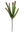 Faux Crassula Succulents - 14" - 
    Mixed Green