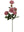 Faux Rose Spray with 5 Blooms & 1 Bud - 27" - 
    Mauve Pink